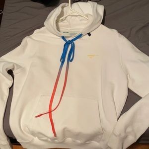 Off-white brand hoodie worn only once